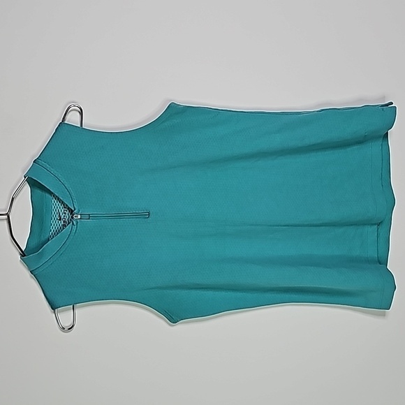 NIKE drifit small teal sleeveless top - Picture 1 of 7